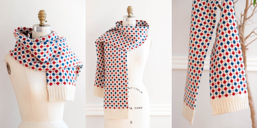 [Вяжи.ру] Классический шарф жаккардом Drumlin (202_0.jpg